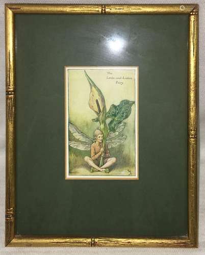 Framed Print, Lords And Ladies Fairy