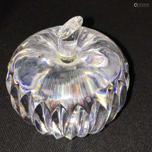 Waterford Crystal Apple