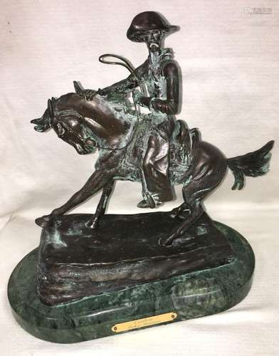 Frederic Remington Bronze, Cowboy