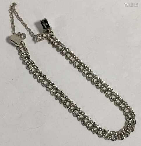 Sterling Silver Bracelet, Elco