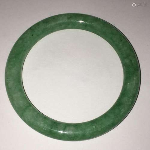 Small Jade Bangle Bracelet