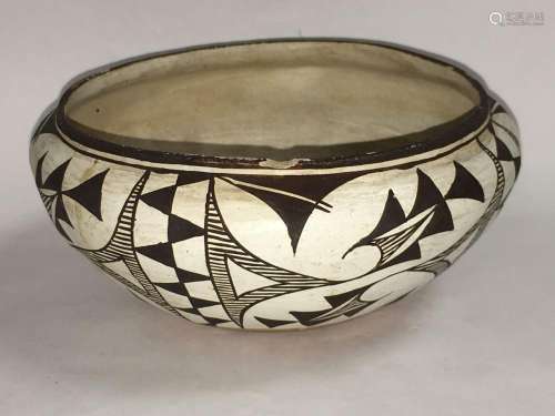 Acoma Indian Pottery Bowl