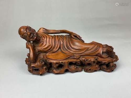 Carved Boxwood Figure