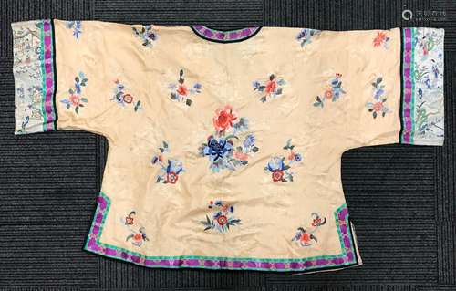 Embroidered Silk Robe