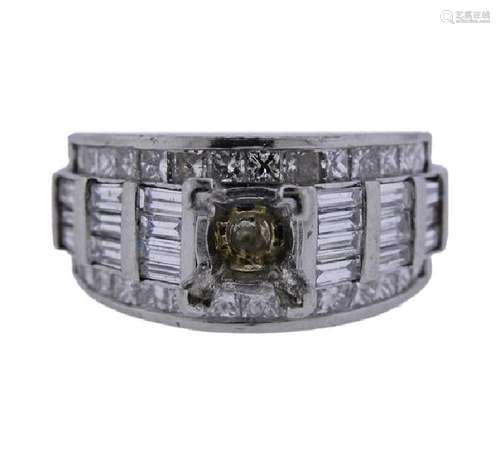 Platinum Diamond Ring Mounting