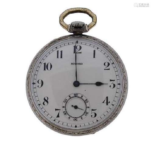 Antique Art Deco Howard Pocket Watch