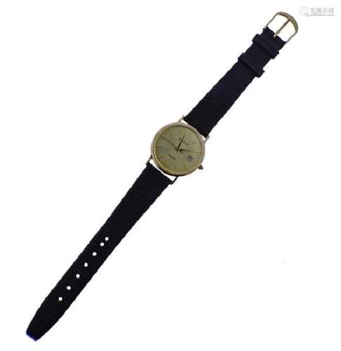 Geneve 14k Gold Quartz Watch