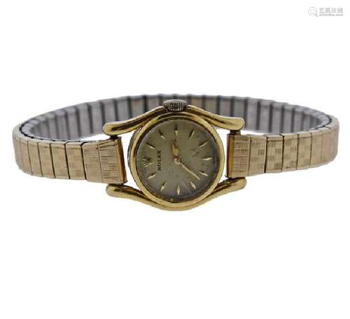 Vintage Rolex 18k Gold Watch