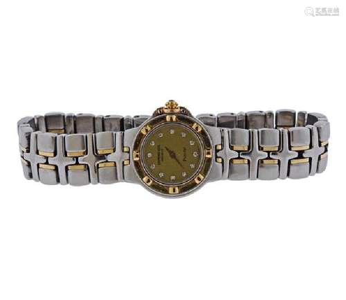 Raymond Weil Parsifal Stainless Gold Diamond Watch