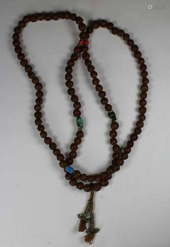 Tibetan Buddhist Mala Prayer Beads