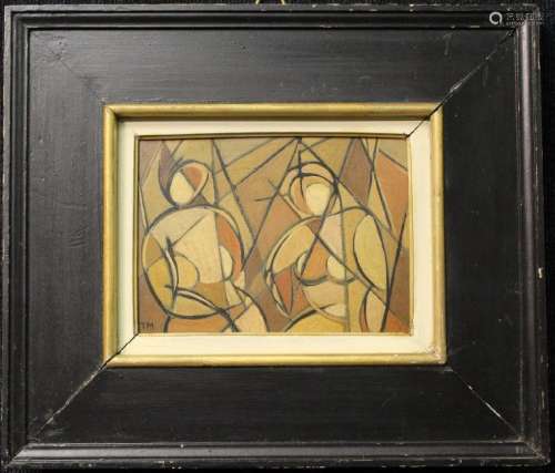 European School, 1930s, Cubist Composition