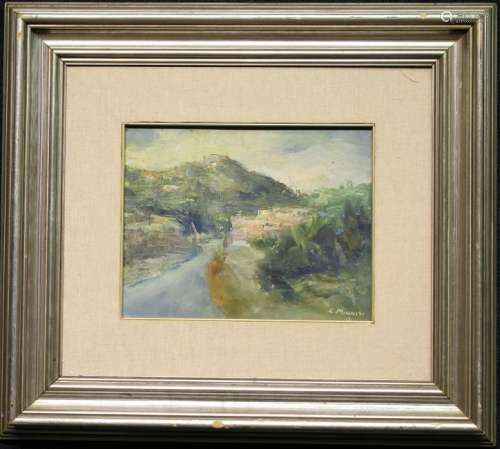 Minniti, Signed 20th C. Italian Landscape