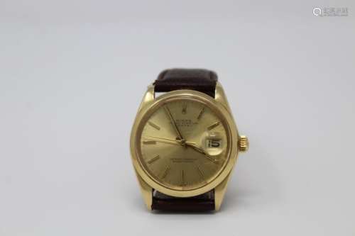 Vintage 14K Rolex Date Men's Watch