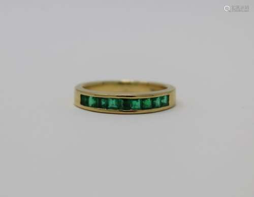 18 K  Tiffany & Co. Emerald Ring