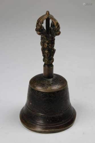 Early Antique Tibetan Ritual Bell