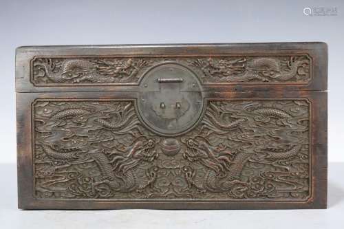 A Rosewood Dragon Box