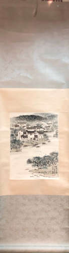 WENZHI SONG <OLD HUANNAN TOWN> PAINTING