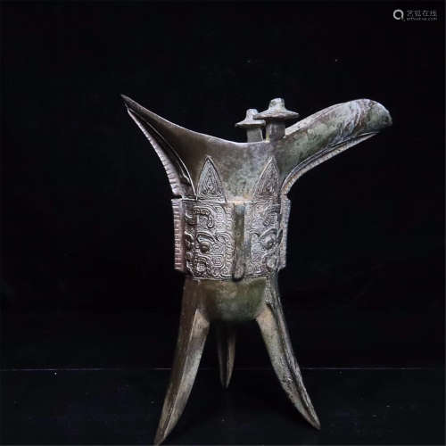 A BEAST HORN WINE CUP, THE WESTERN ZHOU DYNASTY