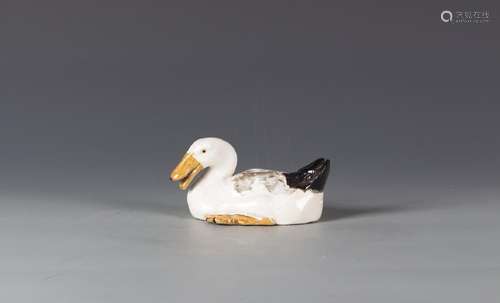 A PORCELAIN DUCK