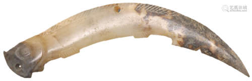 60 - 80 年代  白玉魚珮