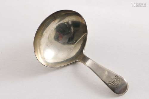 A george iii provincial caddy spoon