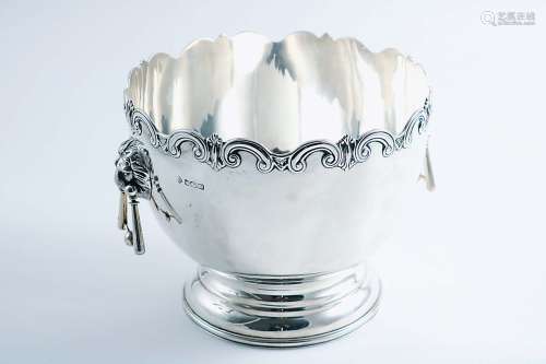 An edwardian rose bowl