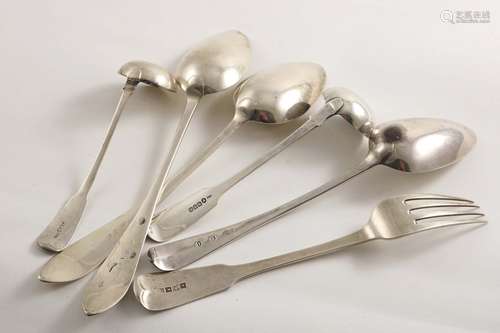 Scottish provincial flatware:-