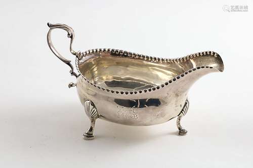 A george iii sauce boat