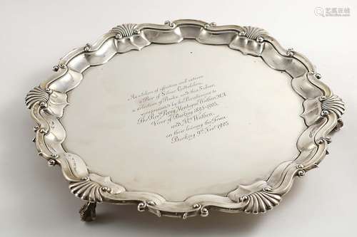 An edwardian salver