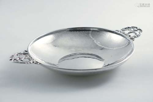 An early 20th century shallow circular dish