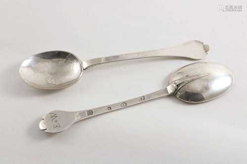 A william & mary trefid spoon