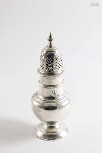 An early george ii scottish sugar caster