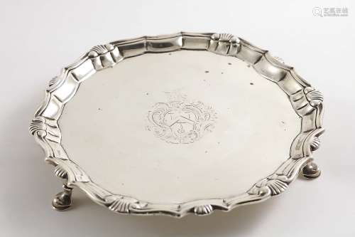 A george ii small salver