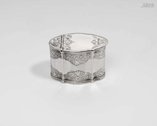 A george ii scottish silver snuff mull