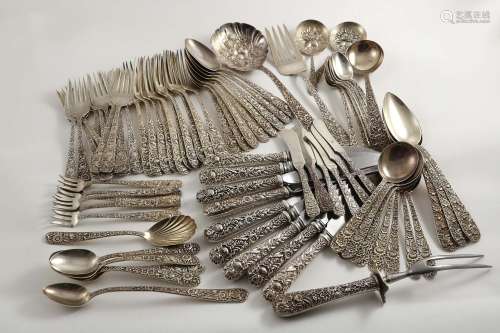 A 20th century american part-canteen of flatware & cutlery