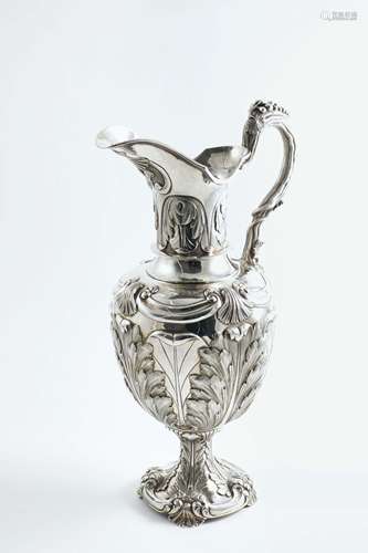 A william iv large wine ewer