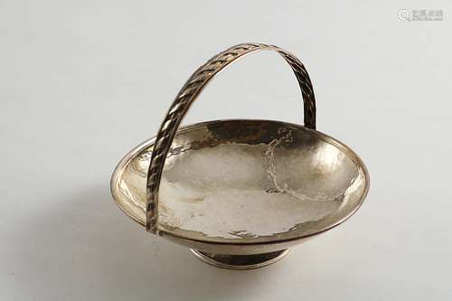 An early 20th century shallow circular bonbon dish