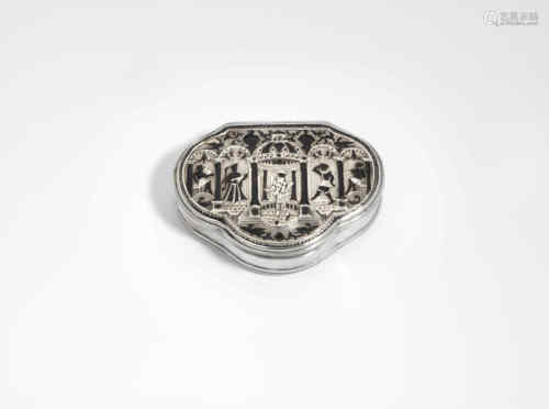 A william iv silver snuff box