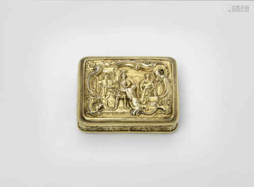 A george iii silvergilt snuff box