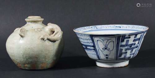 Chinese zoomorphic vase,