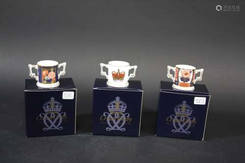 Royal crown derby miniatures - boxed