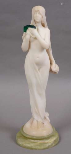 Art nouveau figure - after maurice bouval (1863-1916)