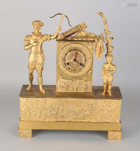 Early 19th century French bronze fire-gilt Empire