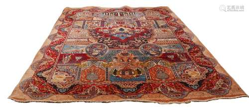 Very nice big Persian carpet. Handmade Kashmar from