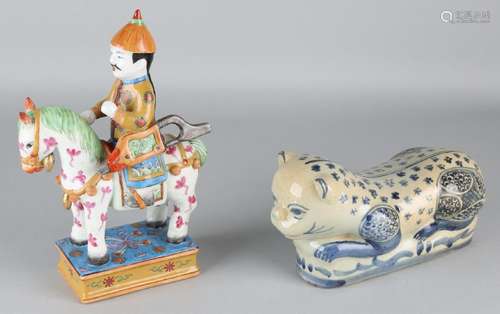 Two times Chinese porcelain. Second half of the 20th