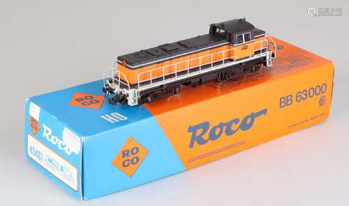 Roco 43467 H0, SNCF BB 63000 (63792) with original