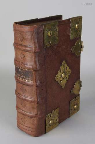 17th Century Dutch Bible. By Jacobus Savry 1657.