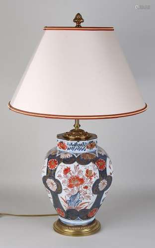 19th Century Imari porcelain vase, reassembled as a