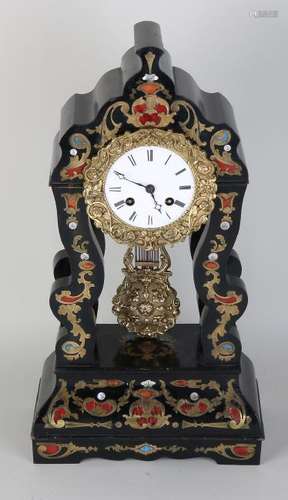 19th Century French Louis Philippe pendulum with boulle