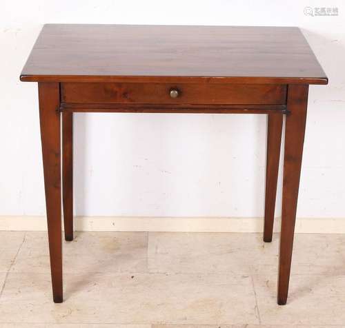 German cherry wood table in Biedermeier style.